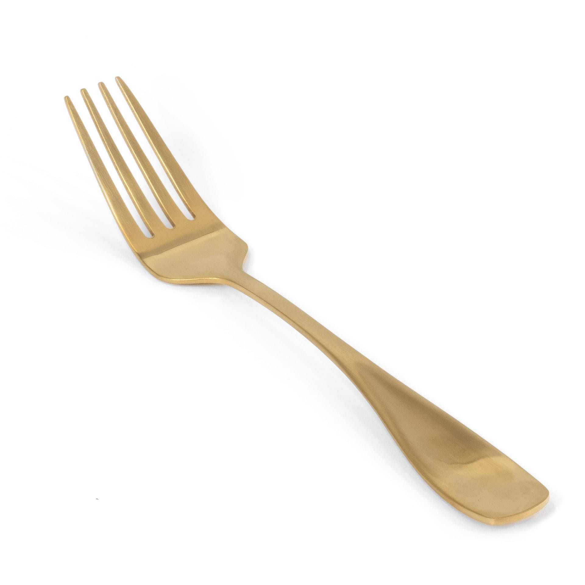 FOH FSF004GOS23 7.25" Cameron Salad Fork - Matte Brass