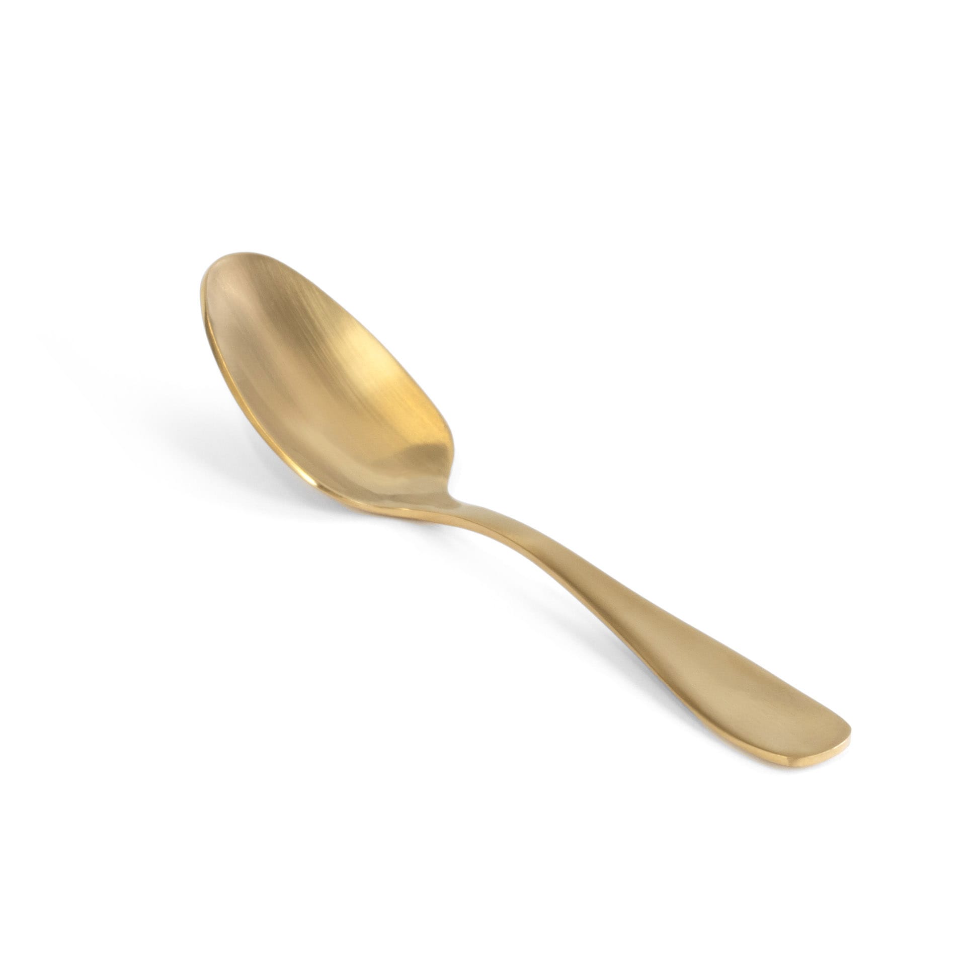 FOH FTS004GOS23 6" Cameron Teaspoon - Matte Brass