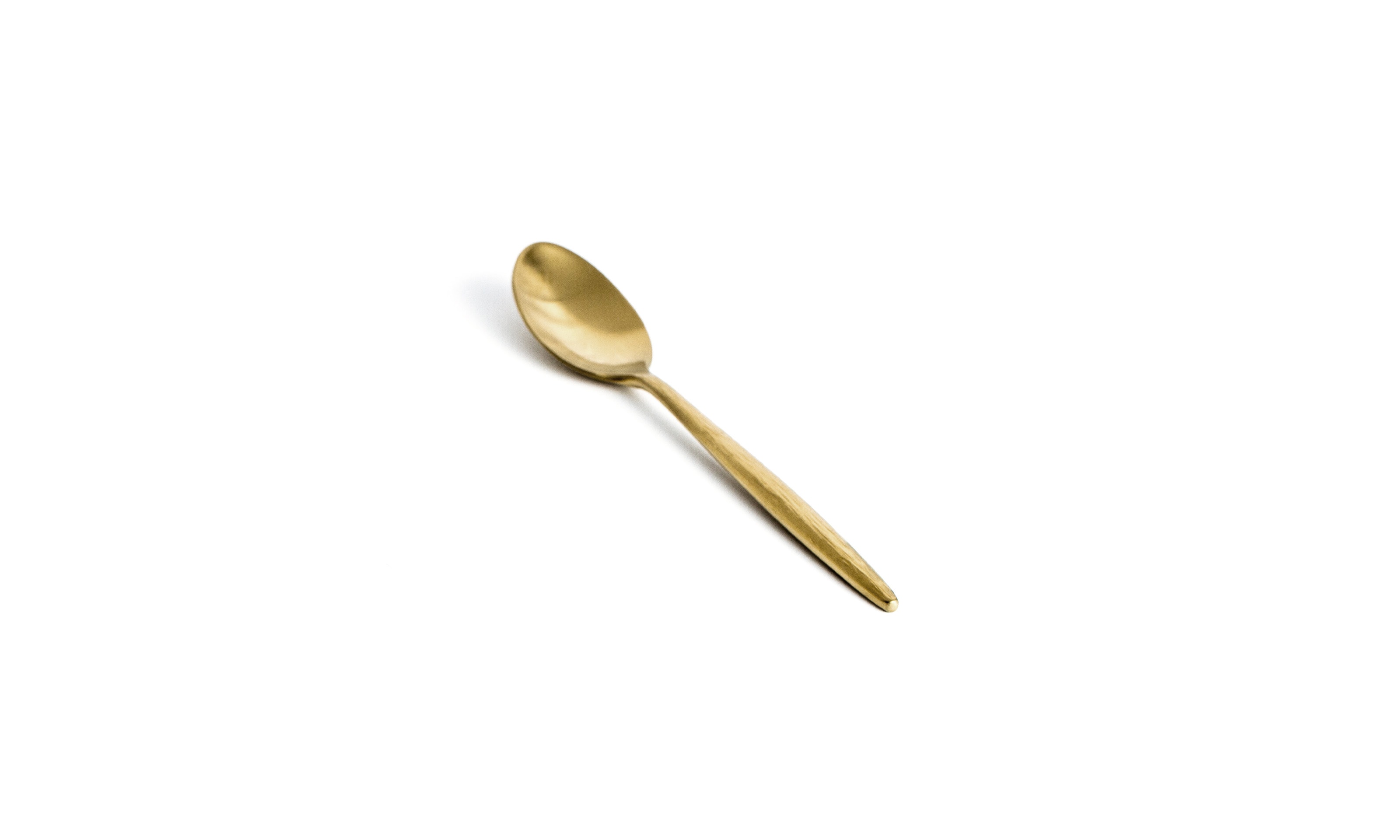 FOH FTS010GOS23 6.5" Owen Teaspoon - Matte Brass