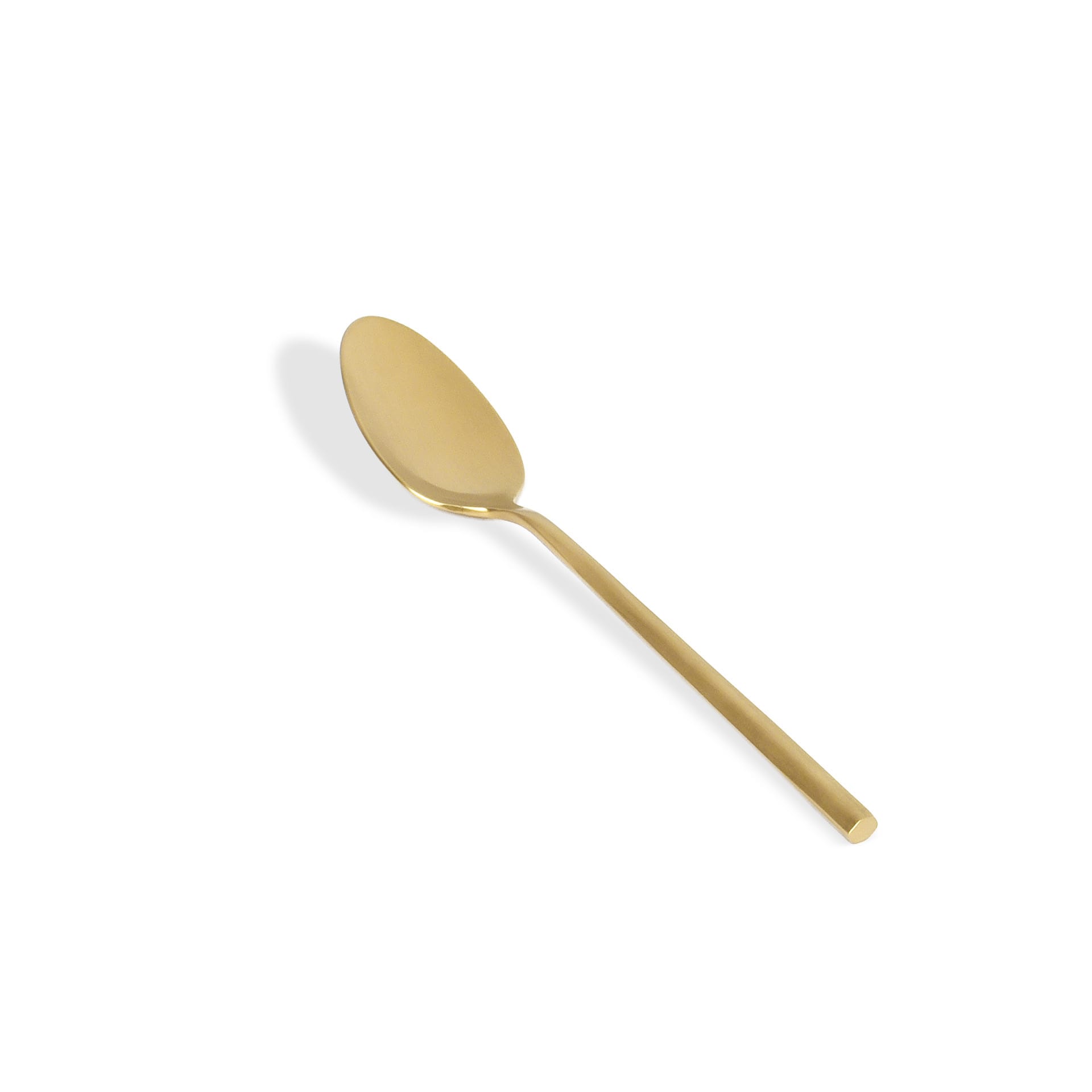 FOH FTS011GOS23 7.25" Hector Teaspoon - Matte Brass