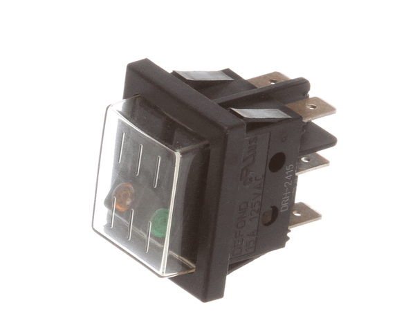 Waring 033754 Dual Lighted Rocker Switch, Amber/Green