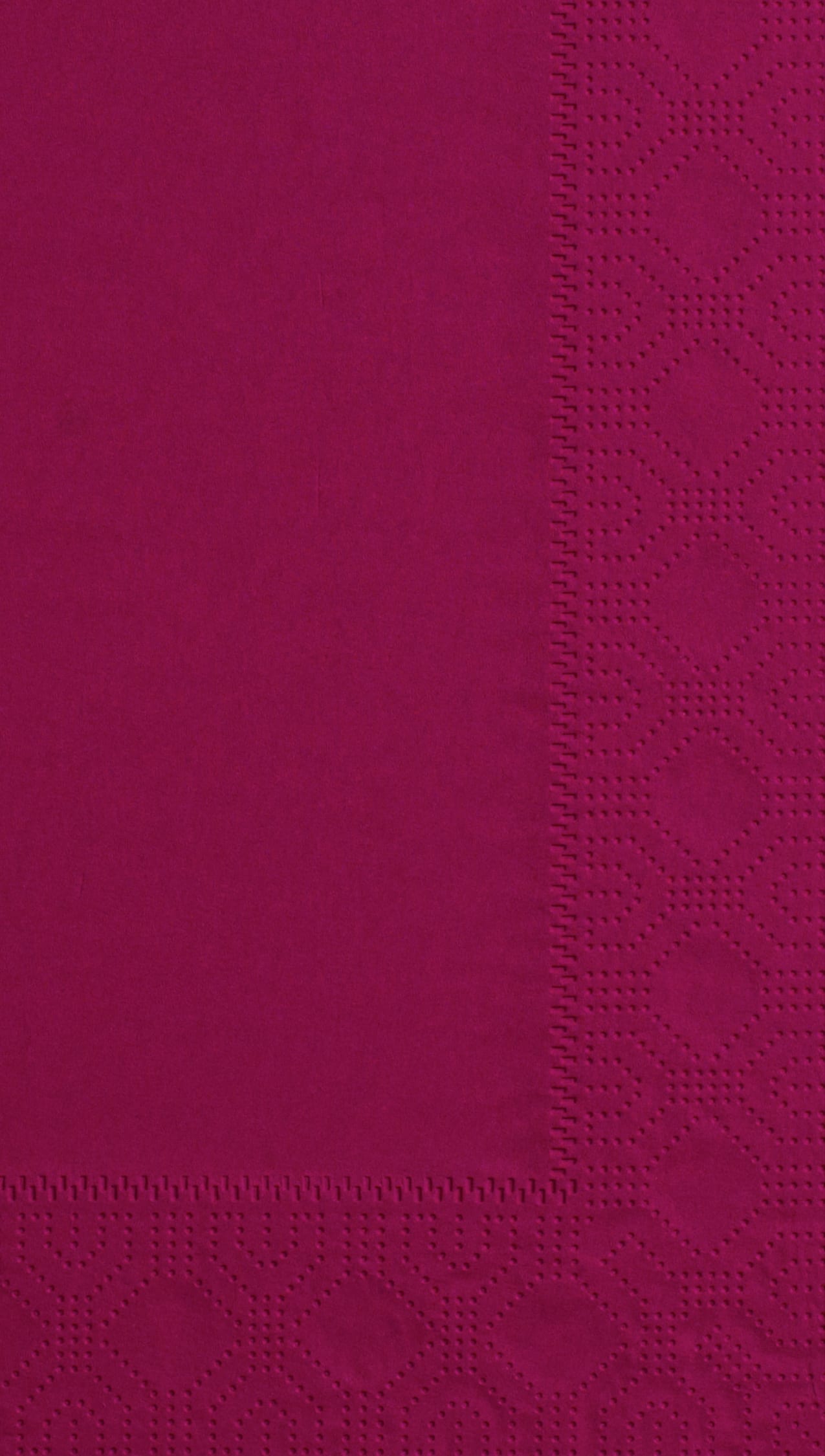 Hoffmaster 180524 Regal Embossed Burgundy Paper Dinner Napkin, 7.5" x 4.25"