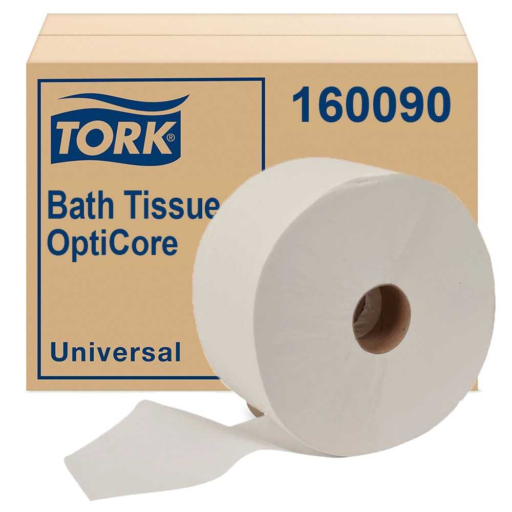Tork 160090 OptiCore® Mid-size Toilet Paper Roll White 12/Case