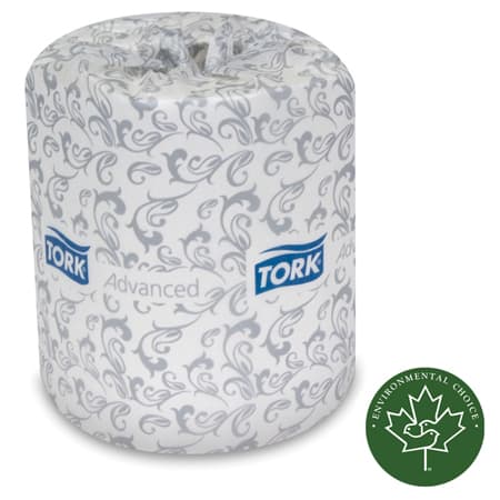Tork 2461200 Bath Tissue, White, 2 Ply, 4" x 3.75" 80/Case