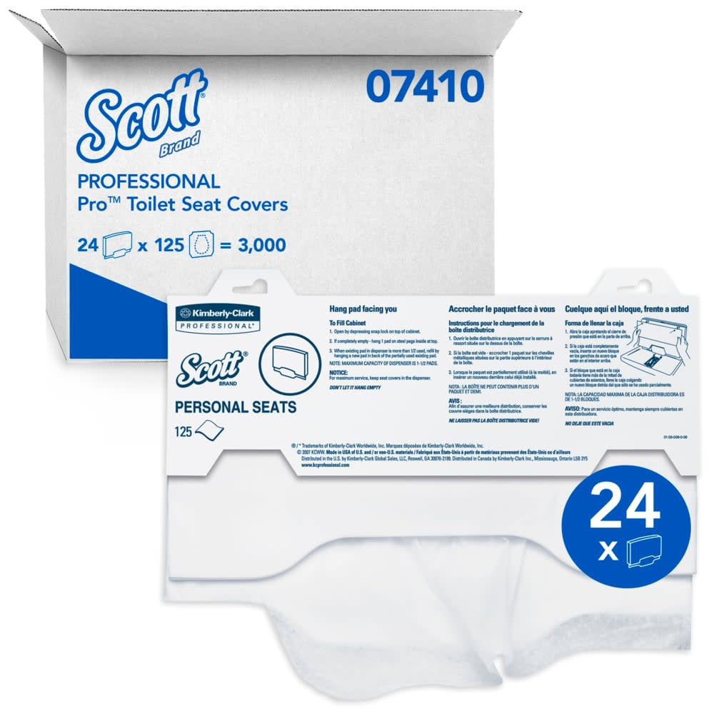Scott 07410 Pro Personal Seat Covers 3000/Case