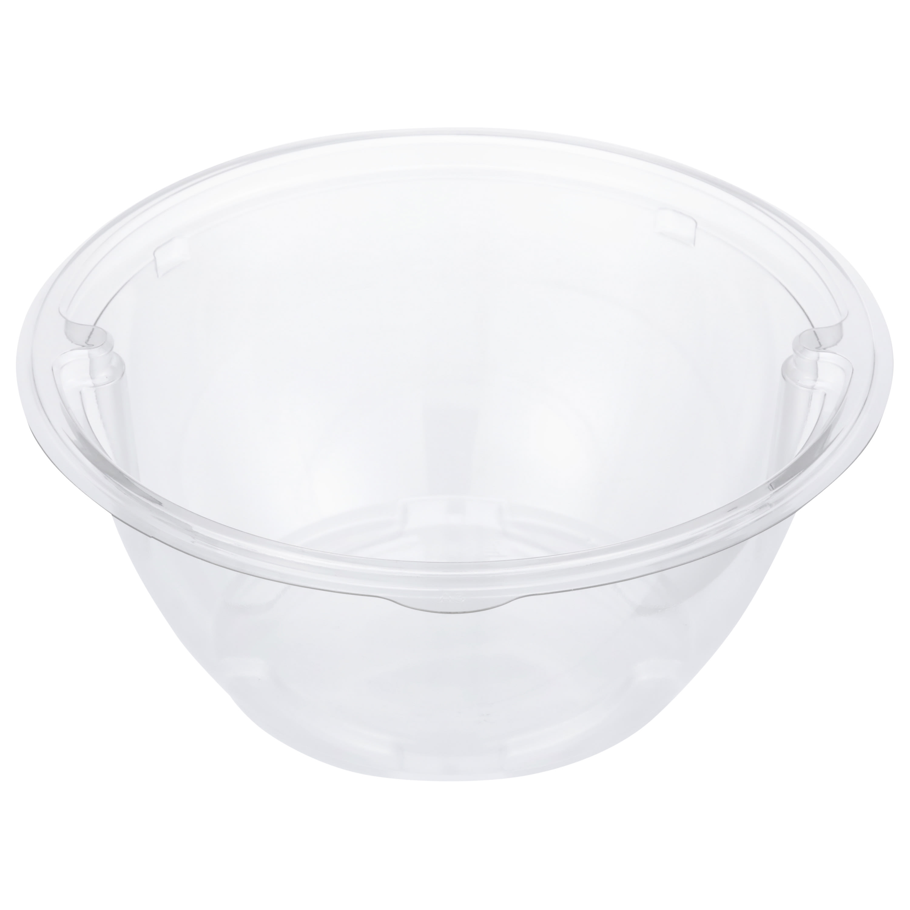 Sabert 11080480N240 Clear 8" 48 oz. On-The-Go Round Bowl 240/Case