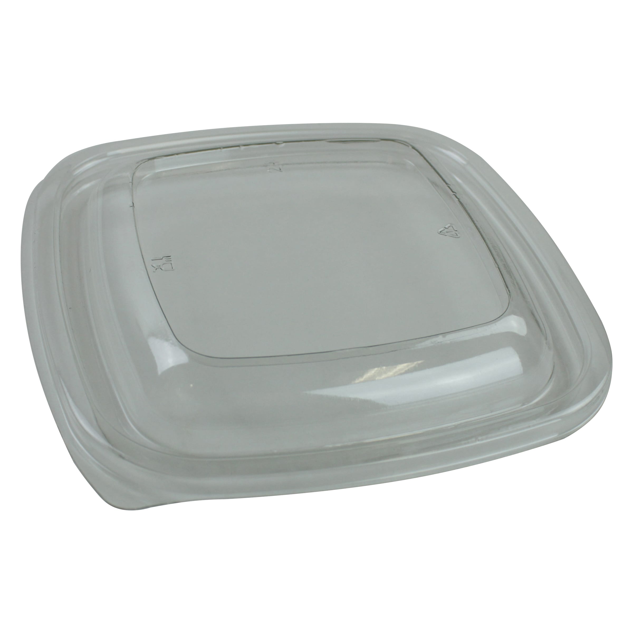 Sabert 52500B500 Clear Dome Lid for 8, 12, 16 oz. Small Square Bowls 500/Case
