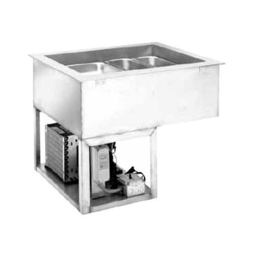 Wells RCP-7300 Drop-In Recessed Cold Well, (3) Full Size Pan Capacity