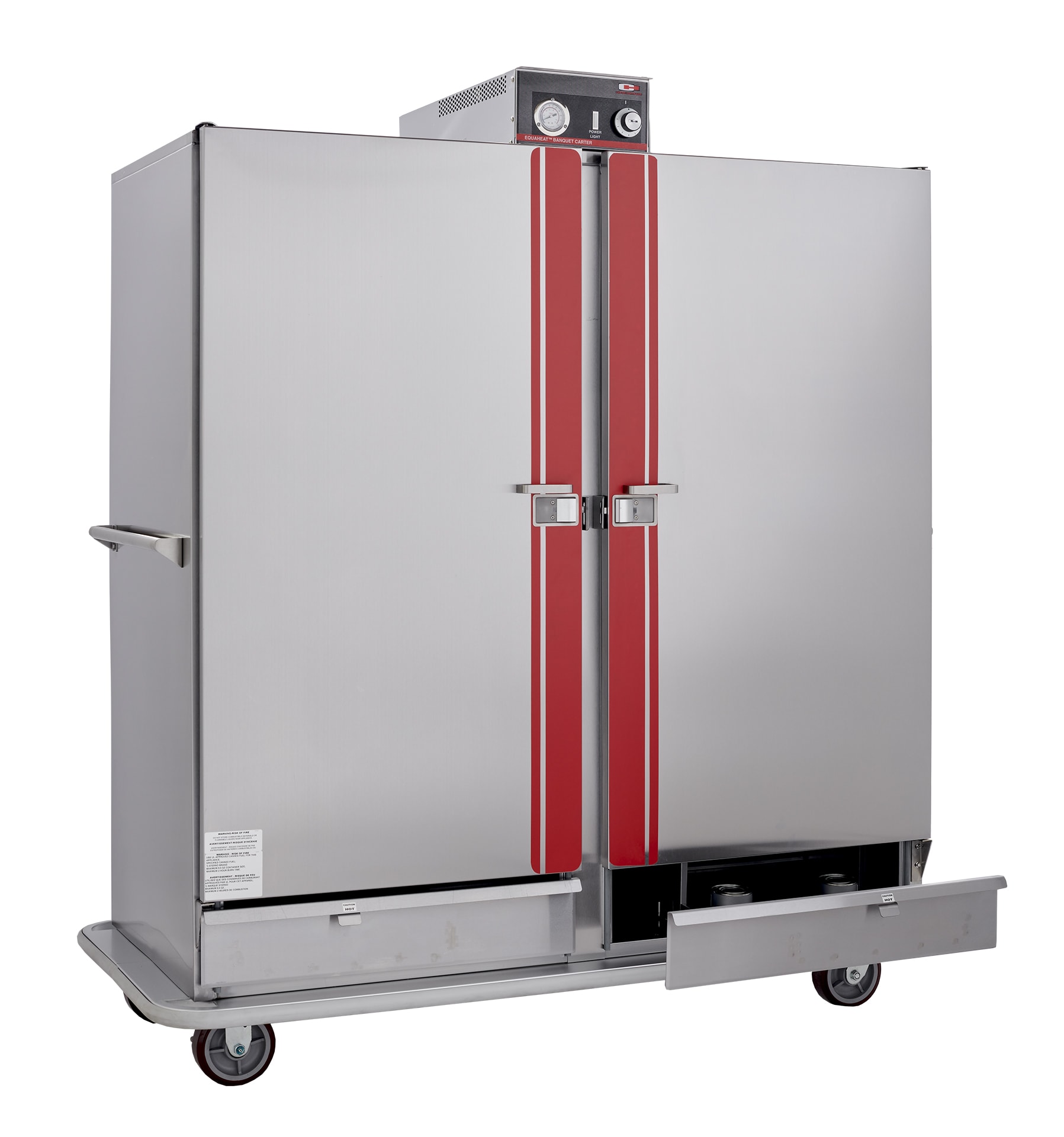 Carter-Hoffmann BB1600 Heated Banquet Cart, 150-Plate Capacity, 120V