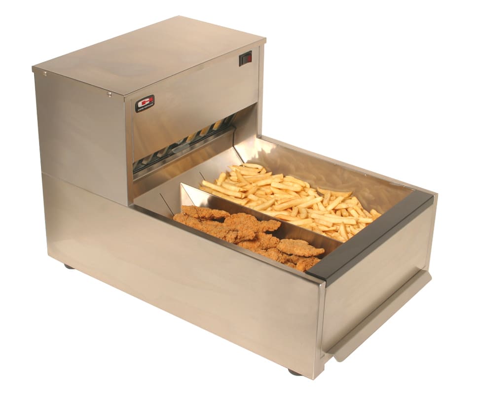 Carter-Hoffmann CNH18 Crisp N Hold Fried Food Station, 3-Section, 120V