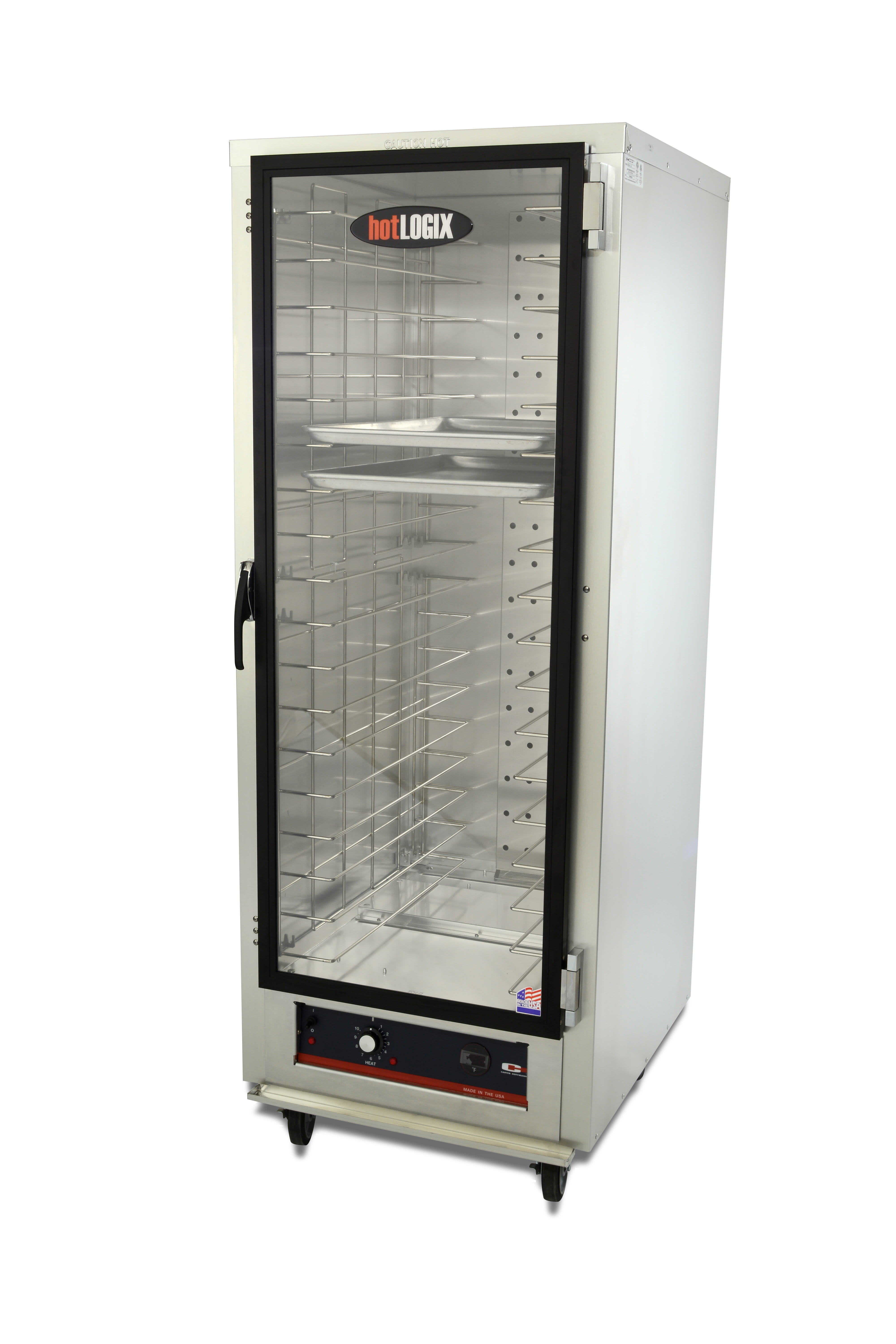Carter-Hoffmann HL3-18 hotLOGIX Heated Holding Cabinet, 18 Pan Capacity, Insulated, 120V, Standard Wattage