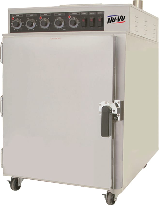 Nu-Vu SMOKE6 Half-Size Electric Smoker Oven, 240V, Three Phase, 6-Pan Capacity