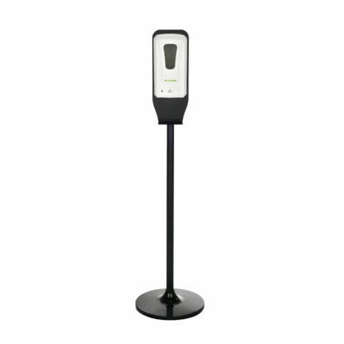 Alpine Industries ALP430-F-S Floor-Stand Automatic Foam Soap/Sanitizer Dispenser, 1200 mL, White