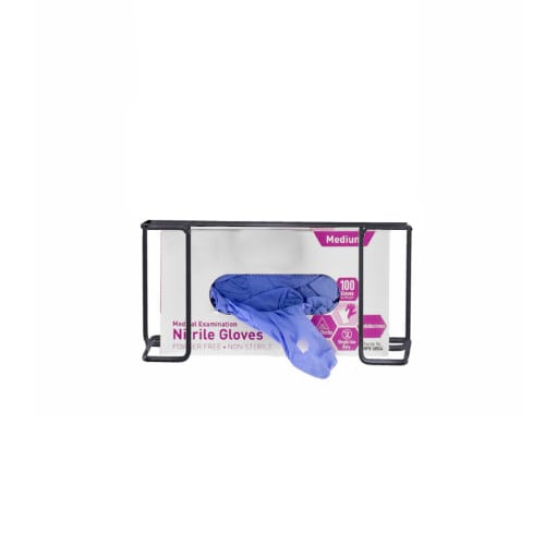 Alpine Industries ALP485-01-BLA-7pk 1-Box Black Wire Glove Dispenser, Wall-Mount, 7/Pk