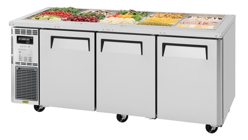 Turbo Air JBT-72-N J Series 72" Three Door Refrigerated Buffet Table