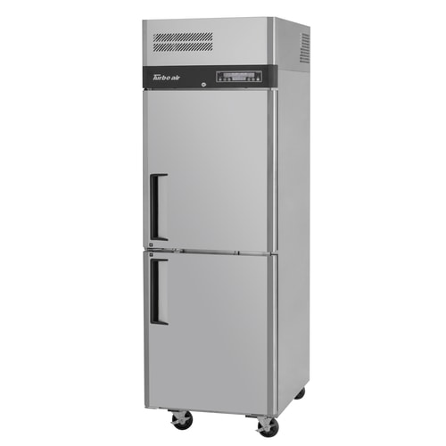 Turbo Air M3RF19-2-N M3 Series Two Solid Half Door Reach-In Refrigerator/Freezer Combo