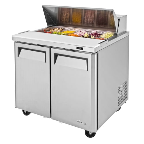Turbo Air MST-36-N6 M3 Series 36" Two Door Refrigerated Sandwich Prep Table