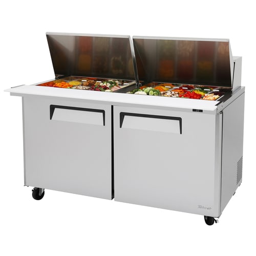 Turbo Air MST-60-24-N M3 Series 60" Two Door Mega Top Refrigerated Sandwich Prep Table