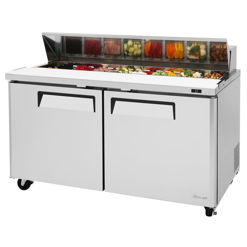 Turbo Air MST-60-N M3 Series 60" Two Door Refrigerated Sandwich Prep Table