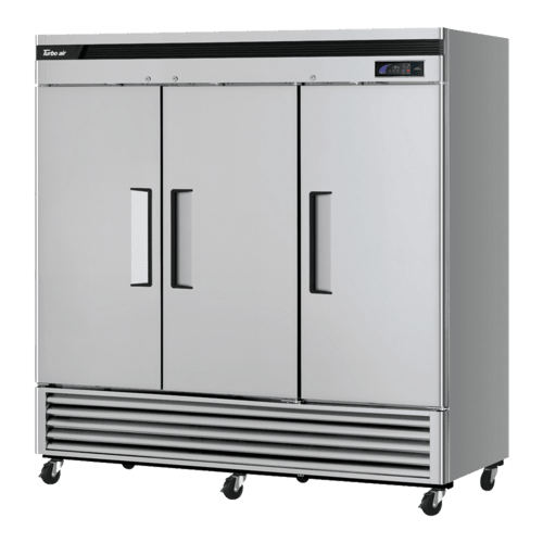 Turbo Air TSF-72SD-N M3 Series 82" Three Solid Door Reach-In Freezer