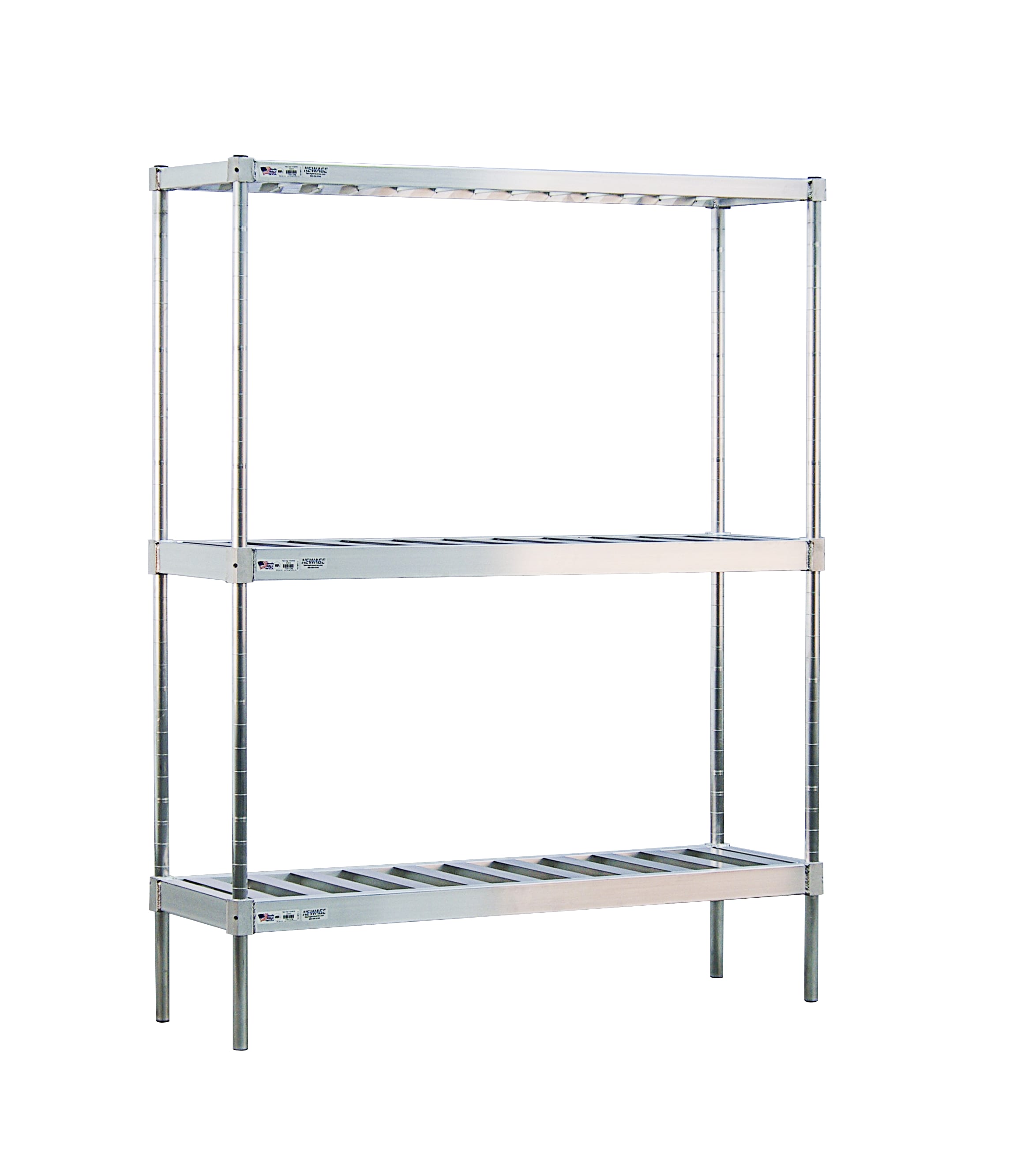 New Age Industrial 1288 Keg Shelving Unit 18"W