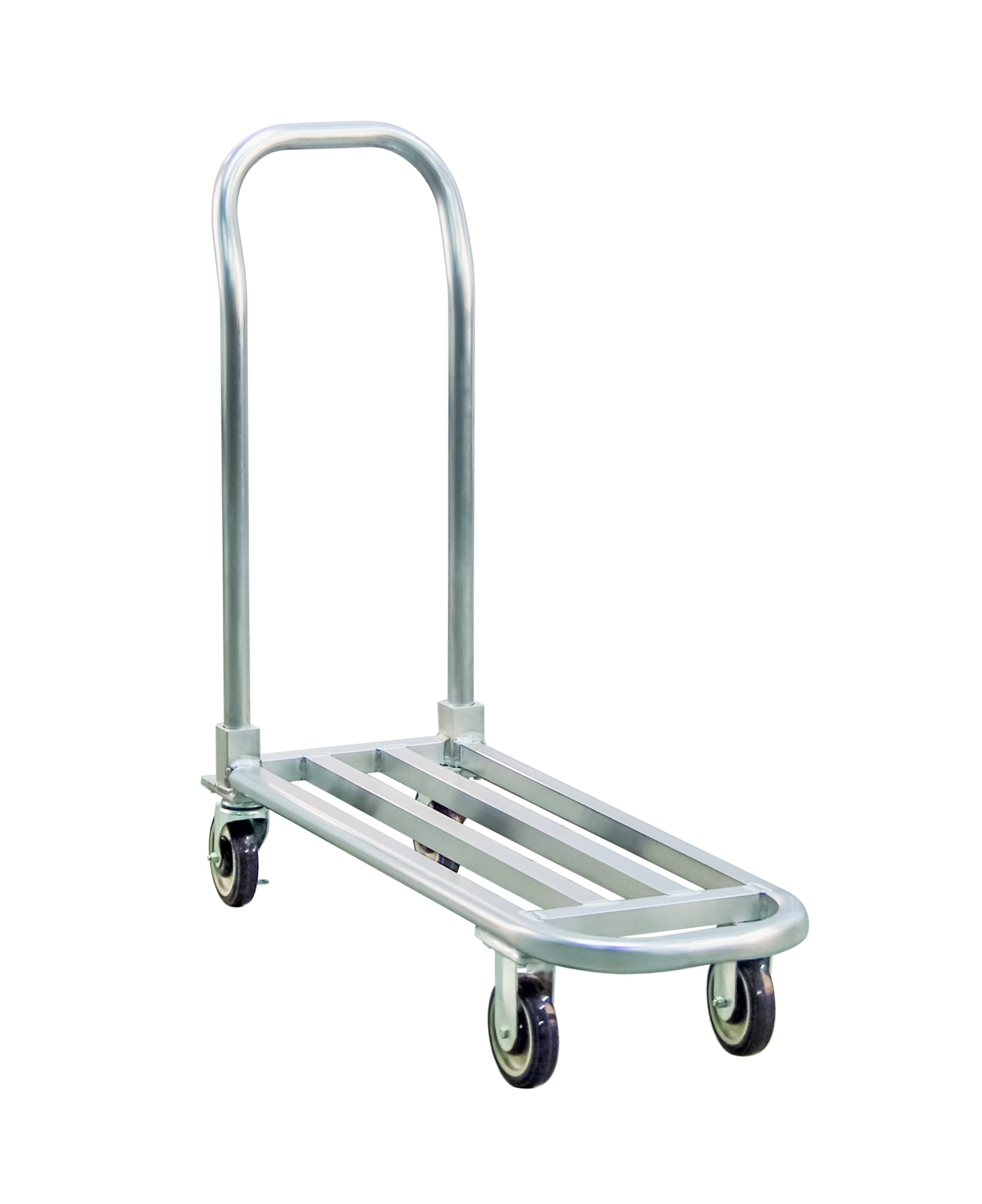 New Age Industrial 1184 Mobile Heavy Duty Welded Aluminum Low Boy Platform (Utility/Stocking Cart)