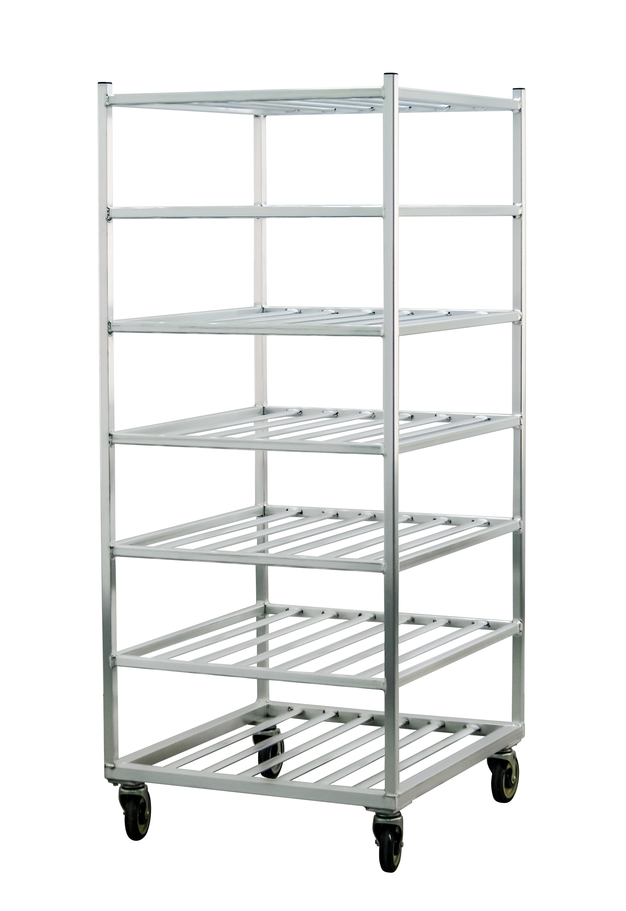 New Age Industrial 1357 7-Tier Heavy Duty Welded Aluminum Universal Cart
