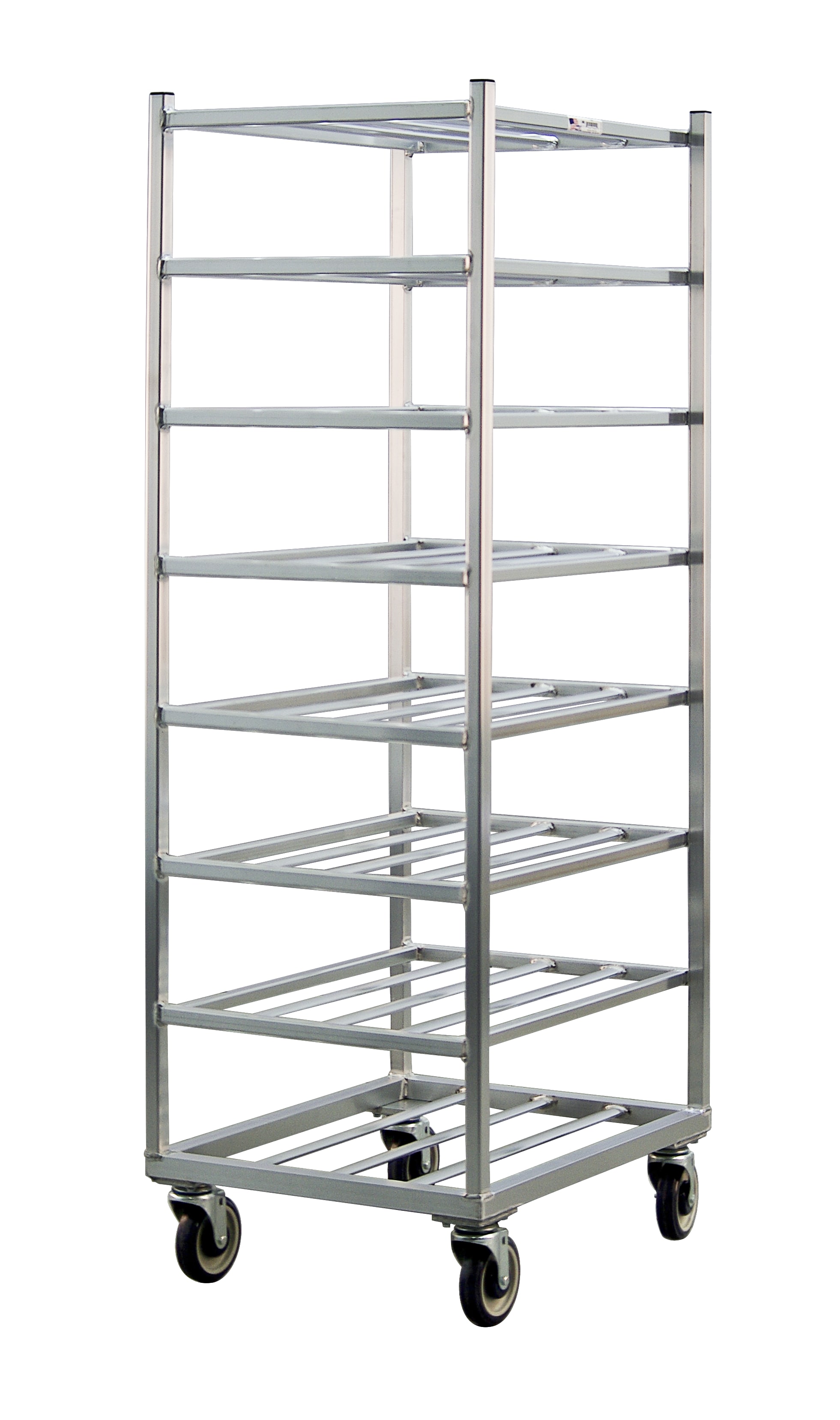 New Age Industrial 1358 8-Tier Heavy Duty Welded Aluminum Universal Cart