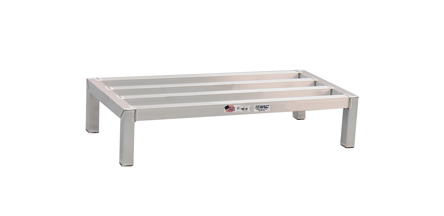 New Age Industrial 2001 Welded Aluminum Dunnage Rack - HD-Bar (Tubular) - Heavy Duty Series