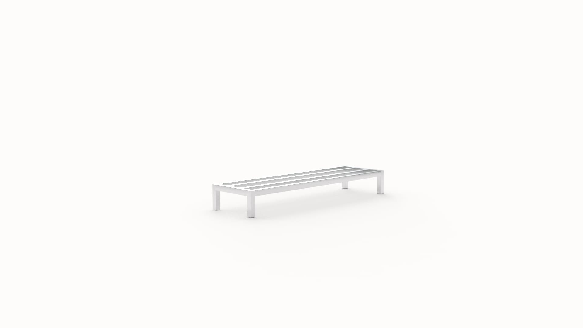 New Age Industrial 2003 Welded Aluminum Dunnage Rack - HD-Bar (Tubular) - Heavy Duty Series
