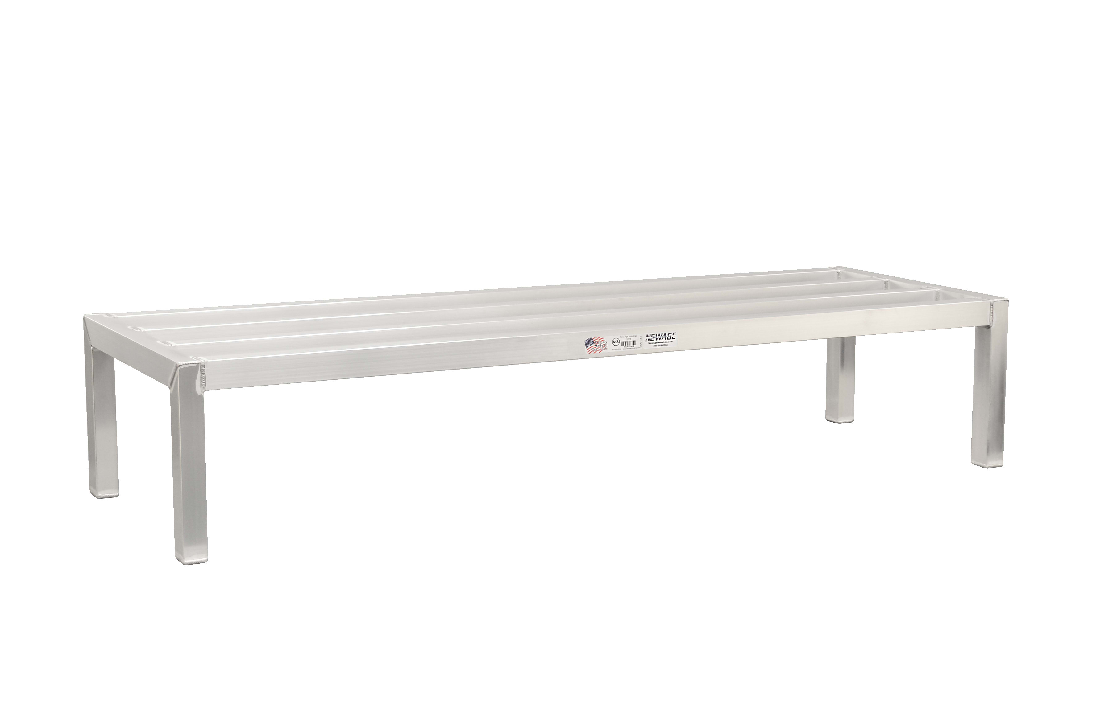 New Age Industrial 2006 Welded Aluminum Dunnage Rack - HD-Bar (Tubular) - Heavy Duty Series