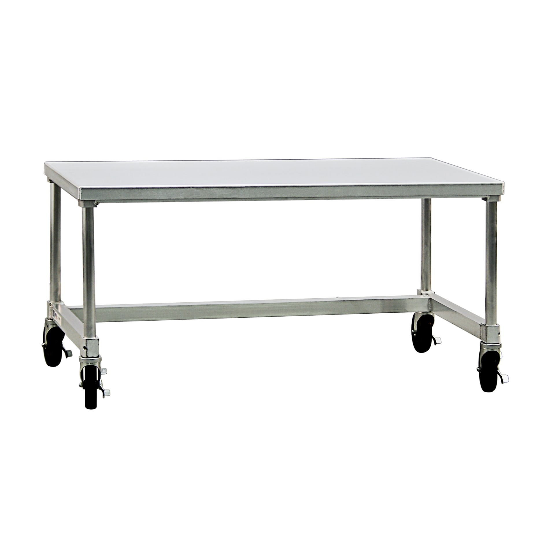New Age Industrial 12460GSC Heavy Duty Aluminum Mobile Adjustable Equipment Stand