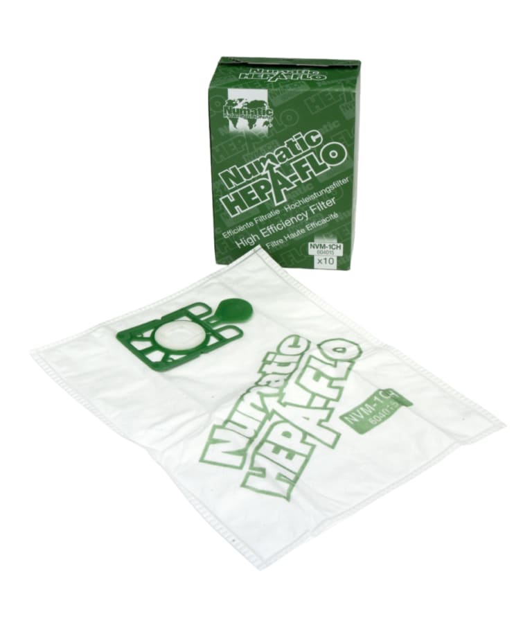 NaceCare 604015 NVM-1CH Vacuum Bags for Vacuums with up to 2-Gallon Capacity