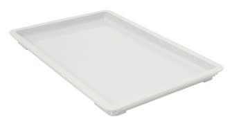 Quantum Food Service FSB-PL2618WTCS Pizza Dough Box Lid 26in x 18in x 1-3/4in White Case Of 6