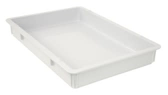 Quantum Food Service FSB-PT26183WTCS Pizza Dough Box 26in x 18in x 3-3/8in White Case Of 6