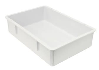 Quantum Food Service FSB-PT26186WTCS Pizza Dough Box 26in x 18in x 6-3/8in White Case Of 6