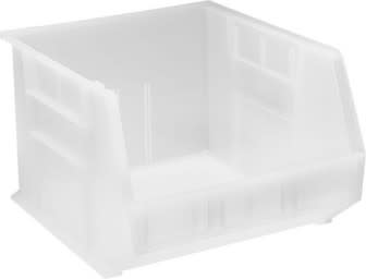 Quantum Food Service QUS270CLCS Ultra Hang & Stack Bin Clear 18in x 16-1/2in x 11in Case Of 3