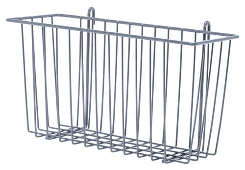 Quantum Food Service SG-B1357GY 13-3/8 x 5 x 7 Basket Gray Epoxy