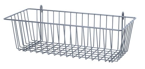 Quantum Food Service SG-B1775GY 17-2/8 x 7-1/2 x 10 Basket Gray Epoxy