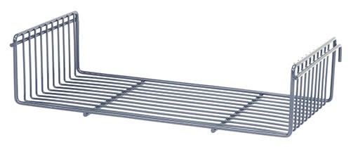 Quantum Food Service SG-S918GY 9 x 18 Shelf Gray Epoxy With Side Ledge