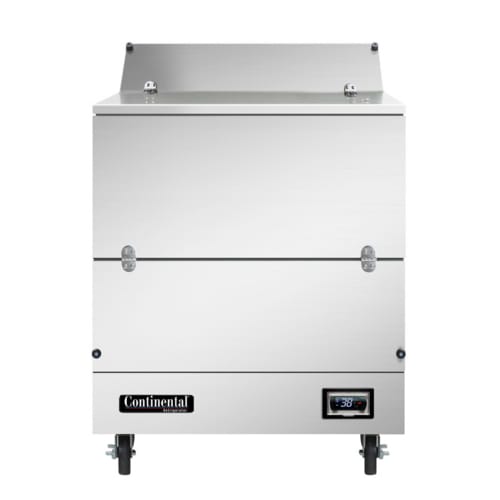 Continental MC3NSSS 34" Stainless Steel Single Access Forced Air Milk Cooler