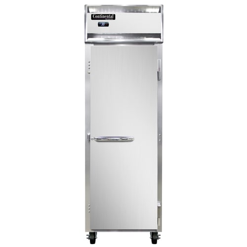 Continental 1RN 26" 1 Solid Door Reach-In Refrigerator