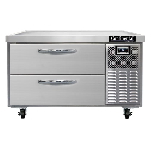 Continental D36GN 36" 2-Drawer Refrigerated Chef Base