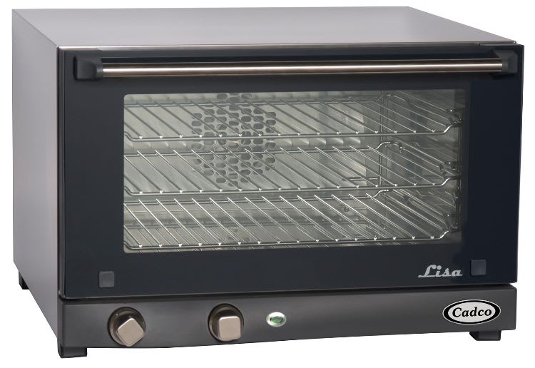 Cadco OV-013 Electric Countertop Convection Oven, Half Size, 120V