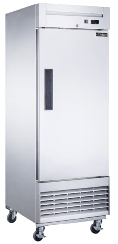 Dukers D28R Single Door Commercial Refrigerator in Stainless Steel