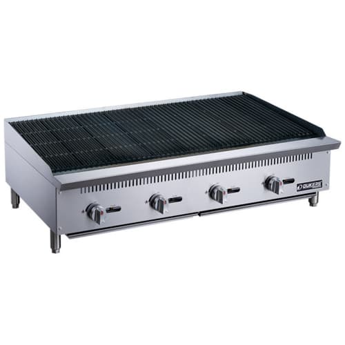 Dukers DCRB48 48" Countertop Gas Charbroiler