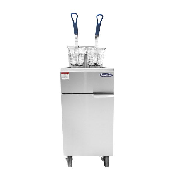 Atosa ATFS-40-NG HD 40 Lb. Capacity Deep Fryer, Natural Gas