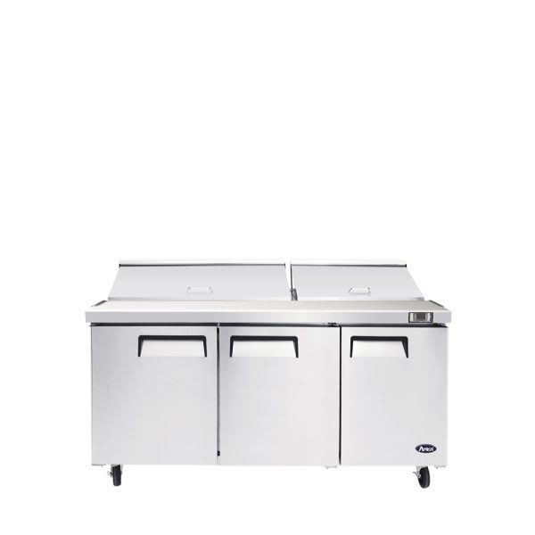 Atosa MSF8308GR 72" Mega Top Sandwich Prep Table 72.7"x36.8"x"46.5