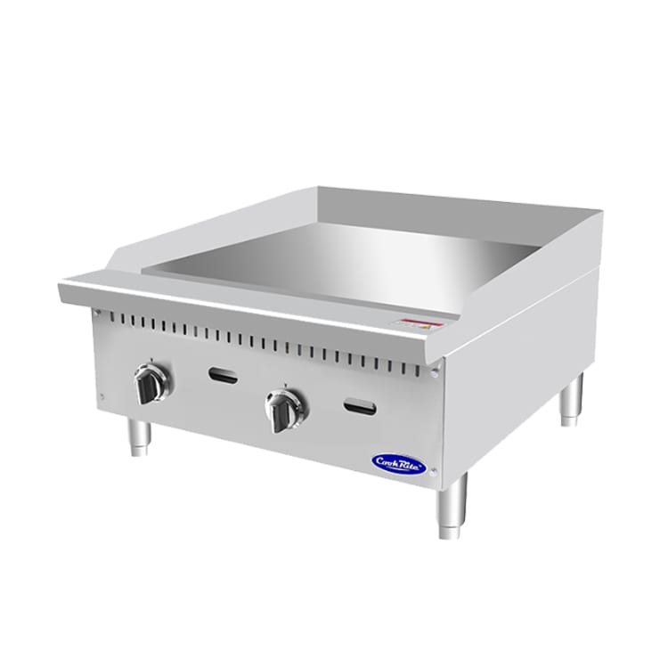 Atosa ATTG-24-NG CookRite 24" Natural Gas Griddle with Thermostatic Controls