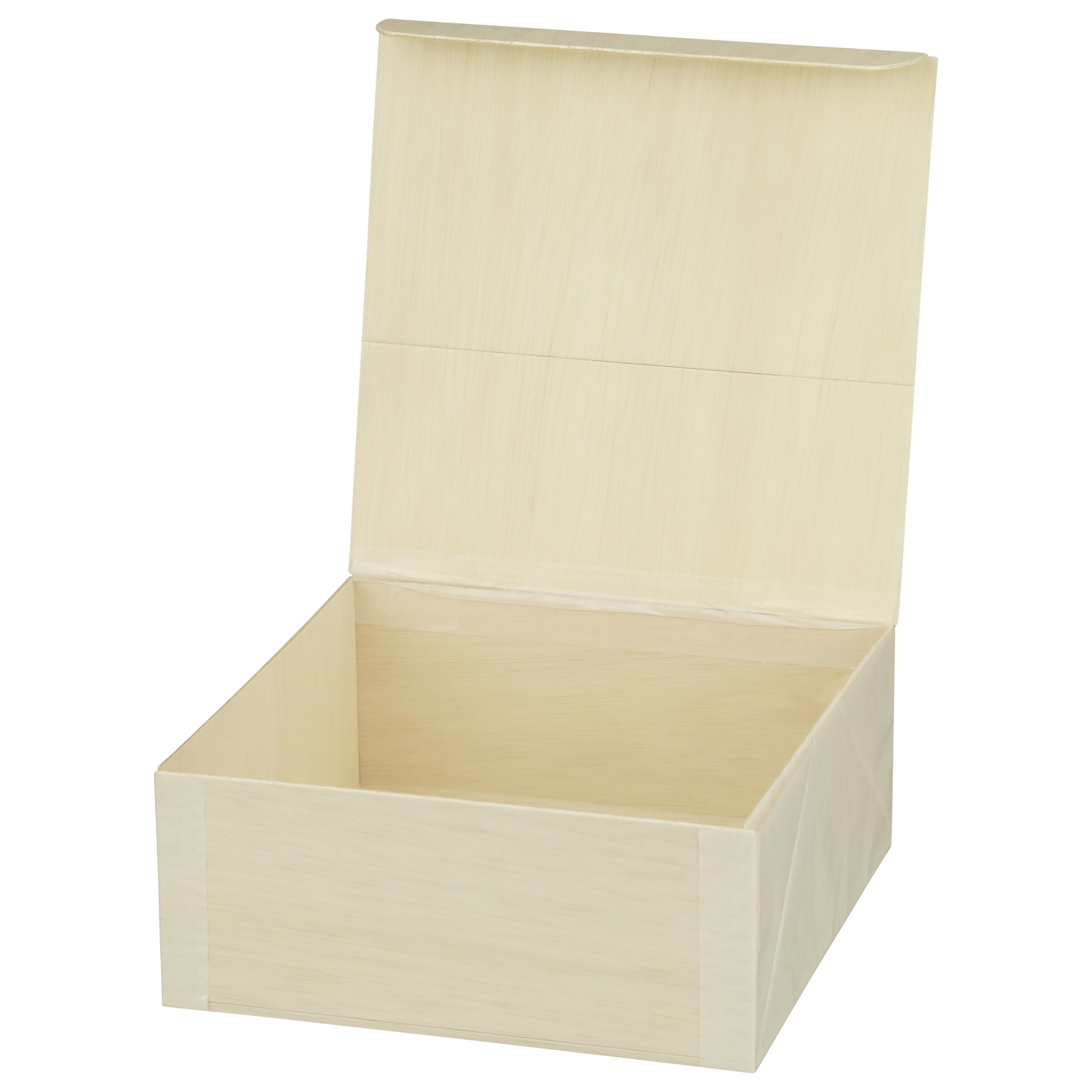 Verterra TG-CB-7X7H 7x7x3 Collapsible Box w/ Attached Lid - 100 pcs